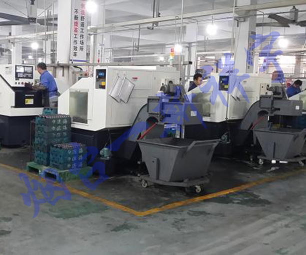 某汽車零部件公司排屑器使用現(xiàn)場(chǎng)