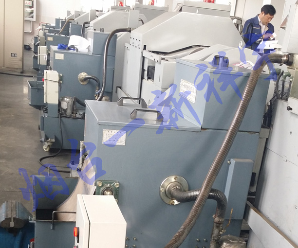 某鋼球公司鼓型紙帶過濾機(jī)現(xiàn)場(chǎng)